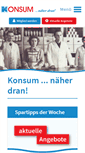 Mobile Screenshot of konsum-hagenow.de